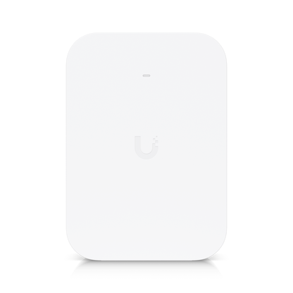 Ubiquiti UniFi U7 Pro XG Wall Paintable Cover in white, shown from the front