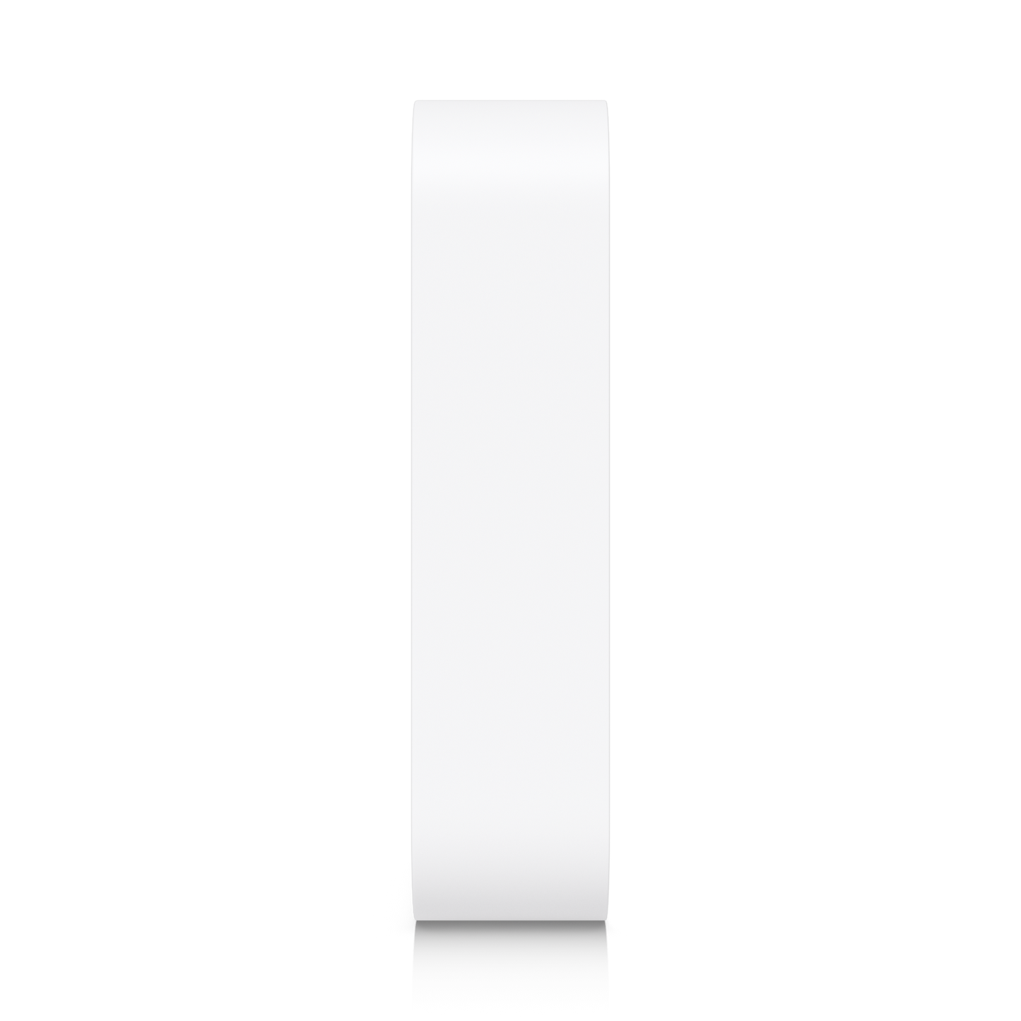 Slim side profile of the Ubiquiti UniFi U7 Pro XG Wall Paintable Cover