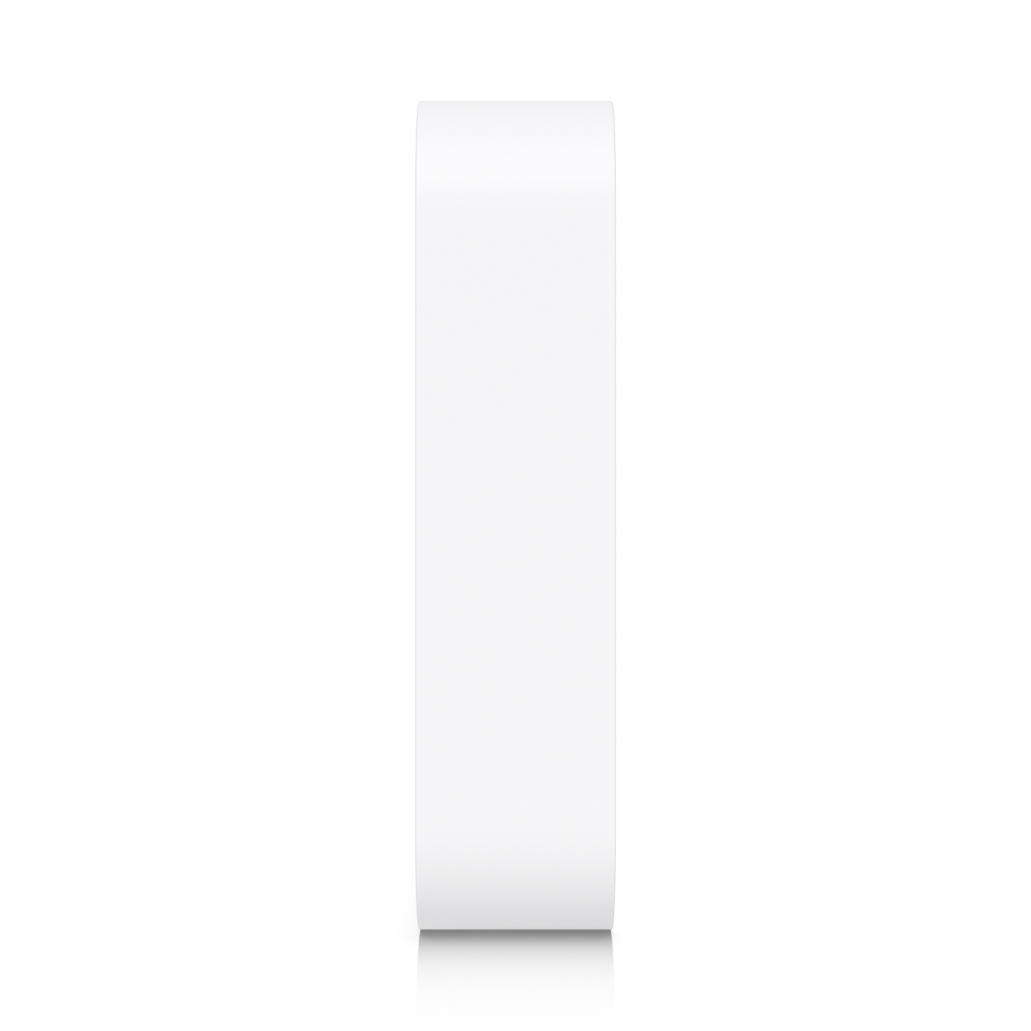 Slim side profile of the Ubiquiti UniFi U7 Pro XG Wall Paintable Cover
