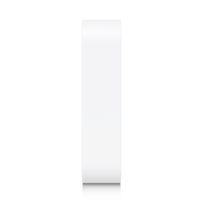 Slim side profile of the Ubiquiti UniFi U7 Pro XG Wall Paintable Cover