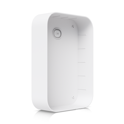 Angled interior view of the U7 Pro XG Wall Paintable Cover showing mounting features