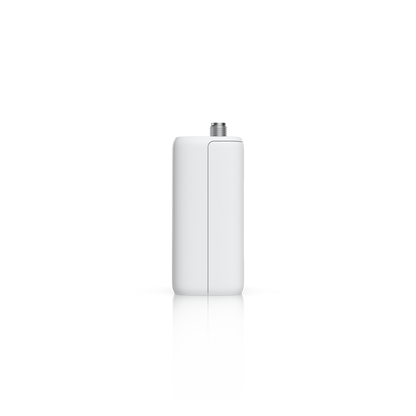 Side profile of the Ubiquiti UDB-IoT UniFi Device Bridge IoT with threaded antenna connector