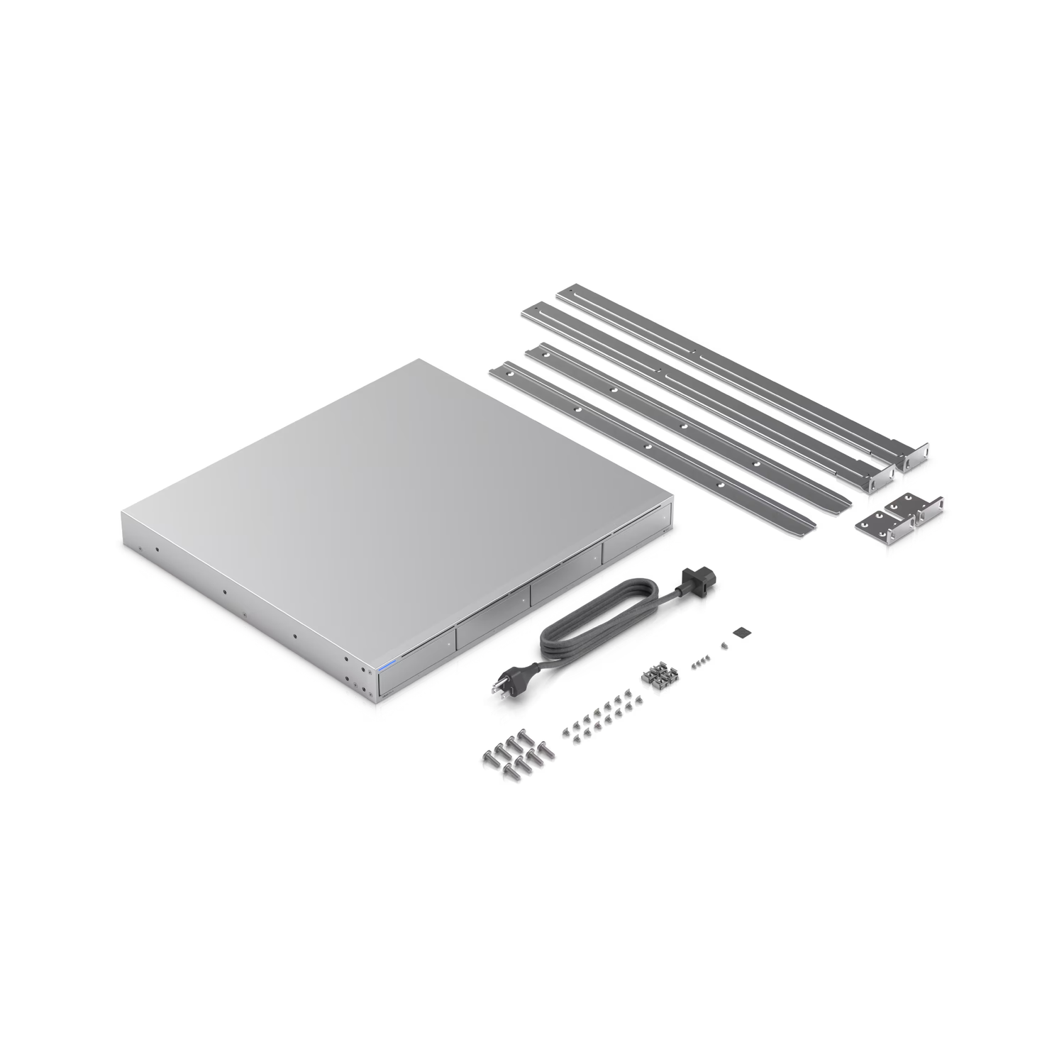 Ubiquiti UNAS-Pro-4 UniFi UNAS Pro 4 Network Attached Storage – What’s included in the box