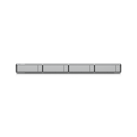 Front profile of the Ubiquiti UNVR-G2 UniFi Network Video Recorder G2 showing four numbered drive bays