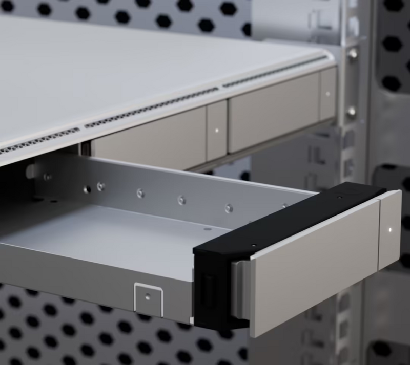 Removable hard drive tray pulled from the Ubiquiti UNVR-G2 UniFi Network Video Recorder G2
