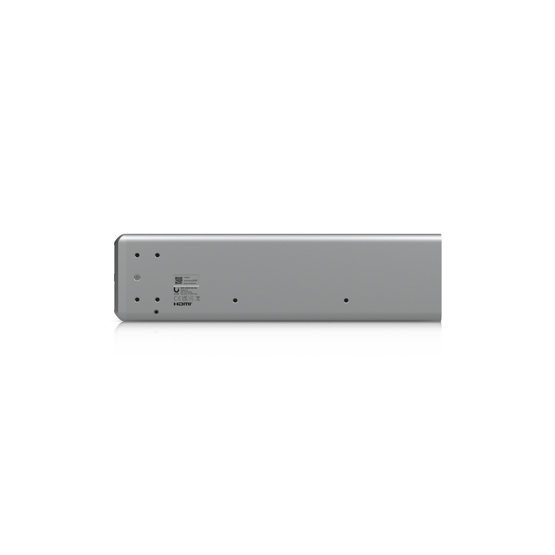 Ubiquiti UNVR-G2-Pro UniFi Network Video Recorder G2 Pro right-side panel view