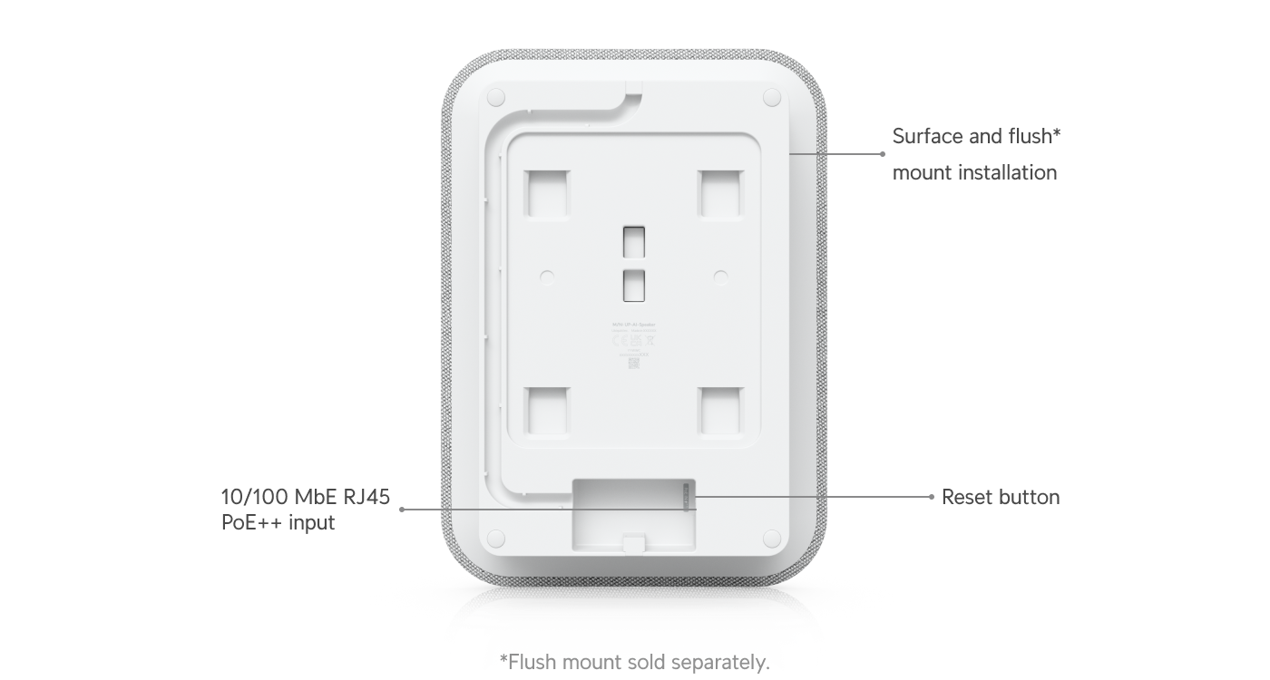 Ubiquiti UP-AI-Speaker UniFi AI Speaker Datasheet