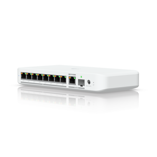 Ubiquiti USW-Flex-2.5G-8-PoE UniFi 8-port 2.5 GbE PoE++ Switch