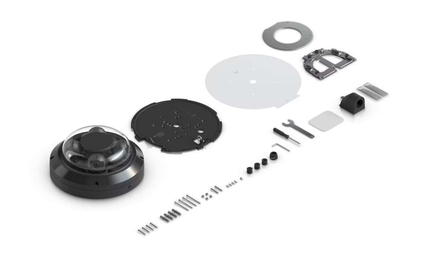 Ubiquiti UVC-AI-MS-4 UniFi AI Multi Sensor 4 Camera – What’s included in the box