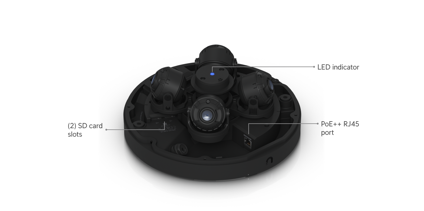 Ubiquiti UVC-AI-MS-4 UniFi AI Multi Sensor 4 Black - Datasheet