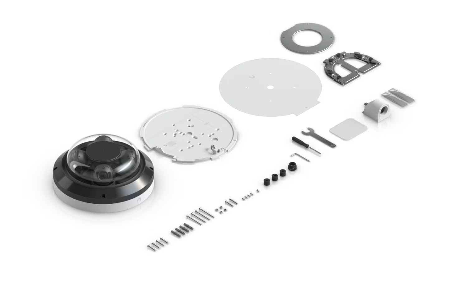 Ubiquiti UVC-AI-MS-4 UniFi AI Multi Sensor 4 Camera – What’s included in the box