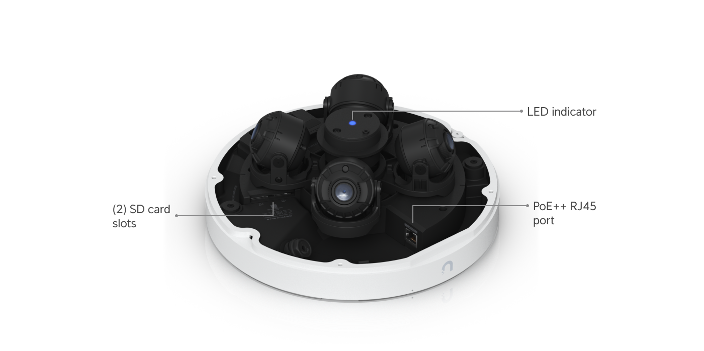 Ubiquiti UVC-AI-MS-4 UniFi AI Multi Sensor 4 White - Datasheet