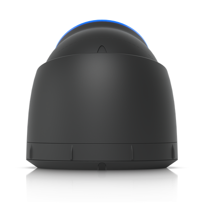 Rear view of the Ubiquiti UniFi UVC-AI-Turret Camera in Black