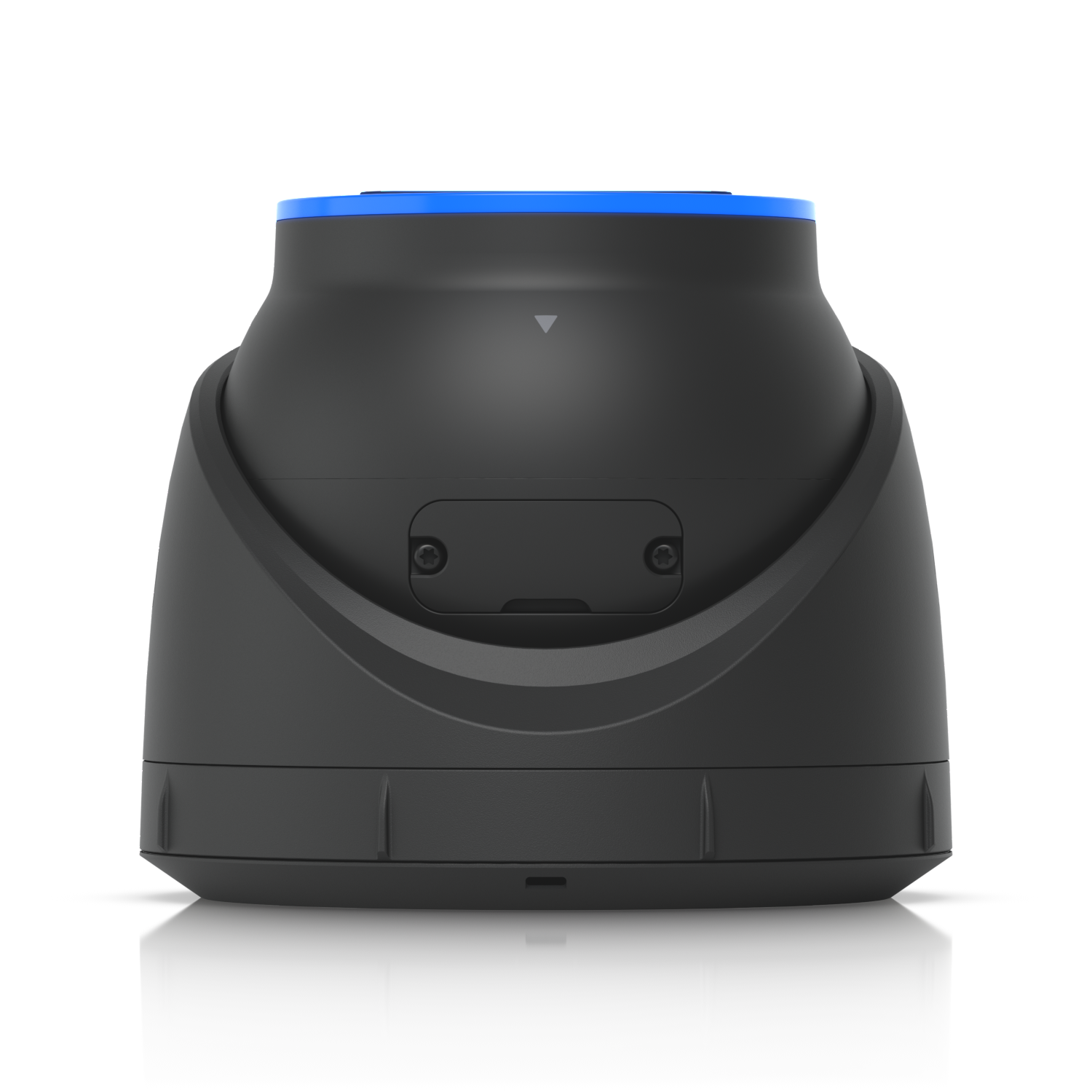 Top profile view of the Ubiquiti UniFi UVC-AI-Turret Camera in Black