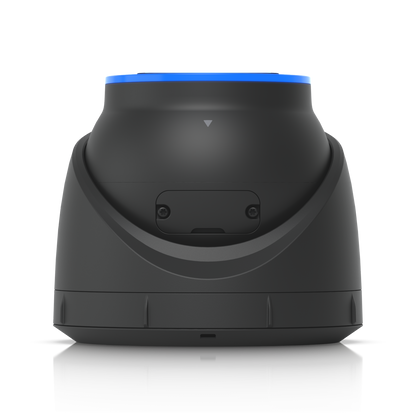 Top profile view of the Ubiquiti UniFi UVC-AI-Turret Camera in Black