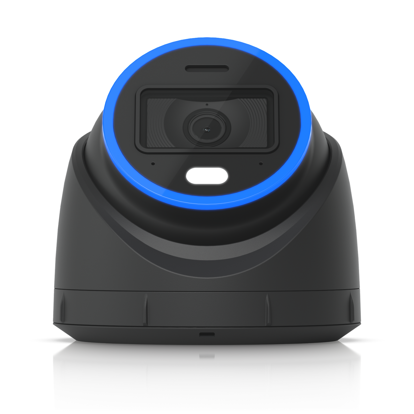 Front view of the Ubiquiti UniFi UVC-AI-Turret Camera in Black