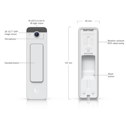 Ubiquiti UVC-Doorbell UniFi Doorbell Lite