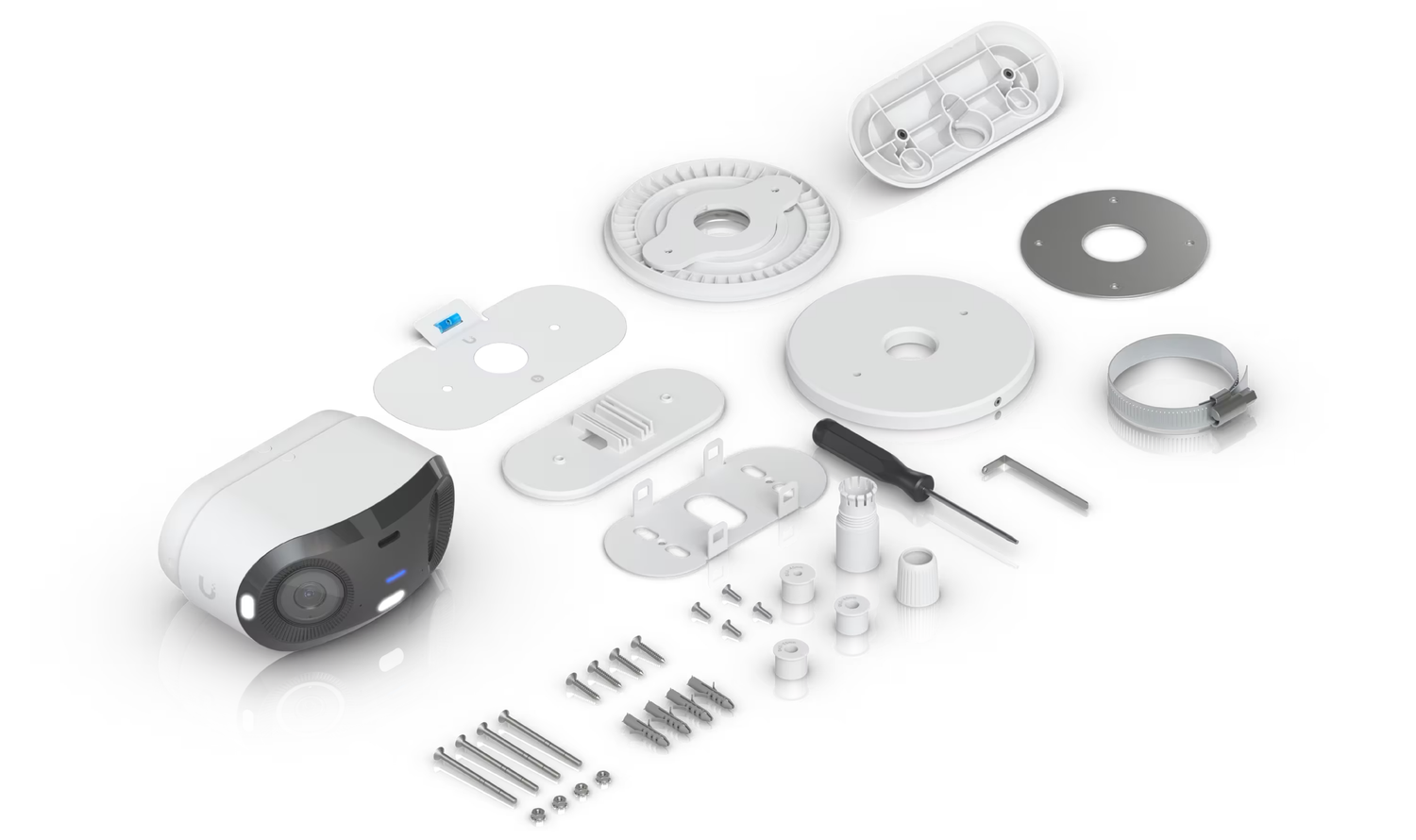 Ubiquiti UVC-G6-180 UniFi G6 180 16MP 20 FPS PoE+ Camera – What’s included in the box