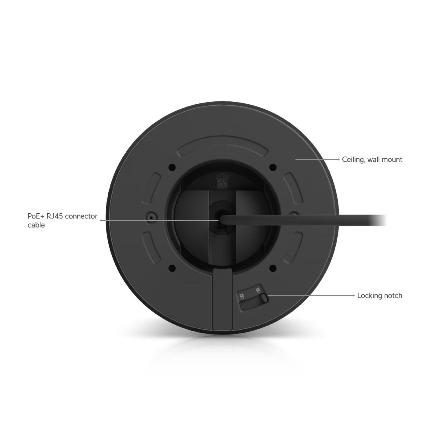 Ubiquiti UVC-G6-Pro-Turret UniFi G6 Pro Turret - Black