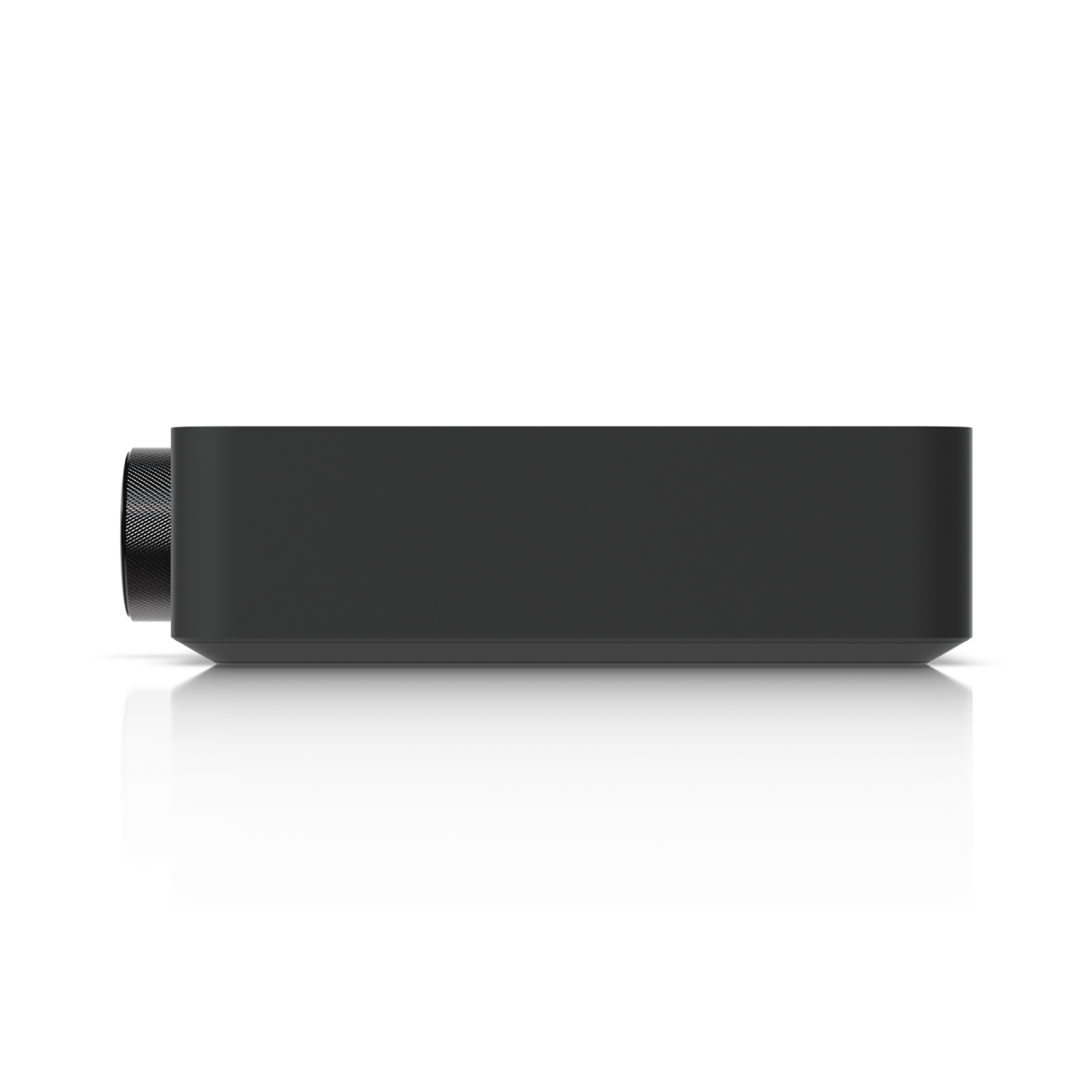 Side view of the Ubiquiti UPL-Amp UniFi PowerAmp in Black