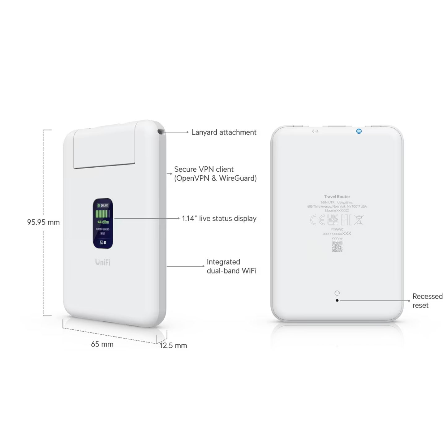 Ubiquiti UTR UniFi UniFi Travel Router