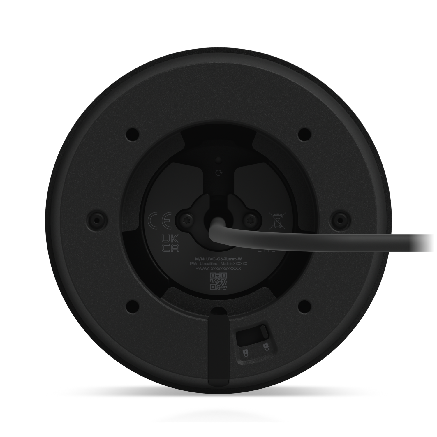 Ubiquiti UVC-G6-Turret-W UniFi G6 Turret 4K PoE Camera