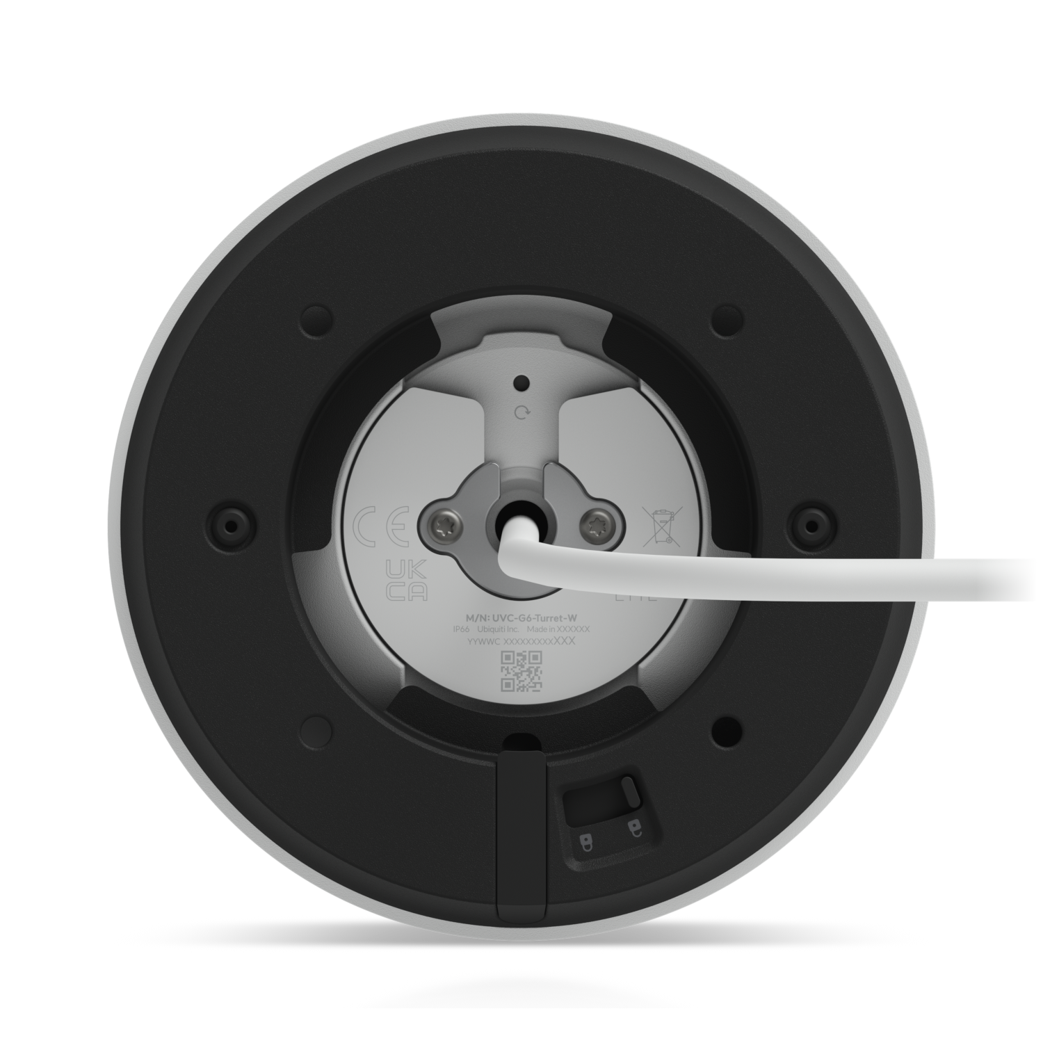 Ubiquiti UVC-G6-Turret-W UniFi G6 Turret 4K PoE Camera