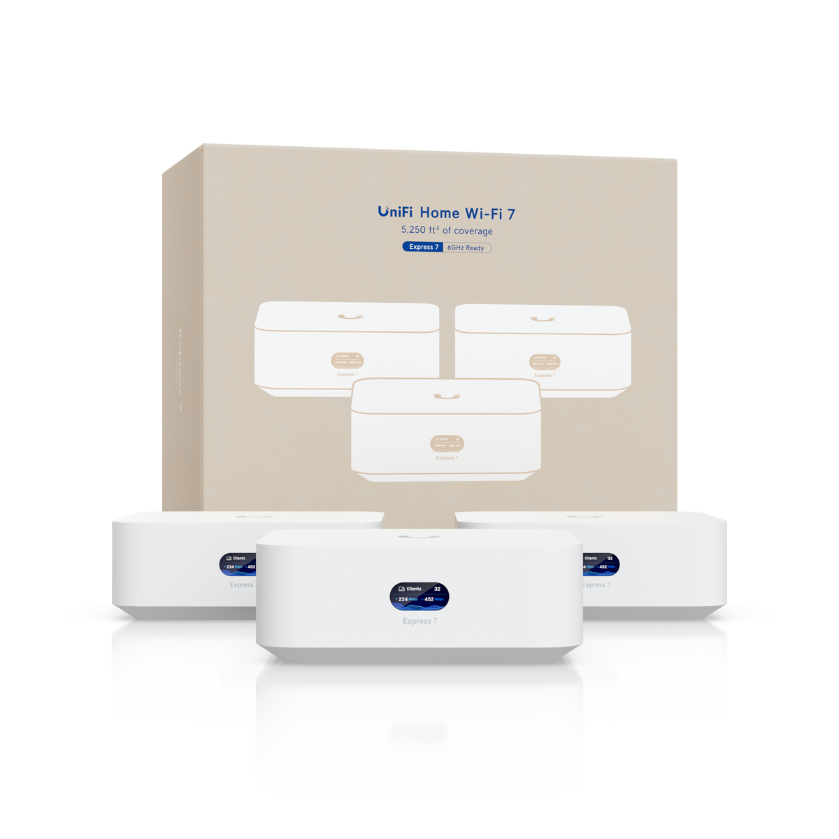 Ubiquiti UX7 UniFi Express 7 - 3-Pack Package