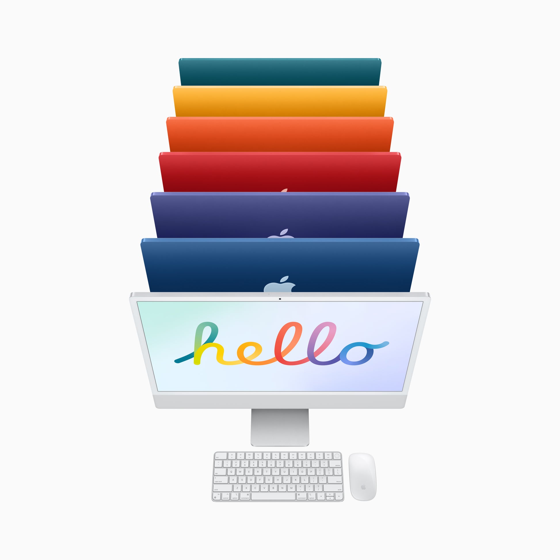 Apple iMac 24-inch | M1 | 8-core CPU | 8-core GPU | Purple