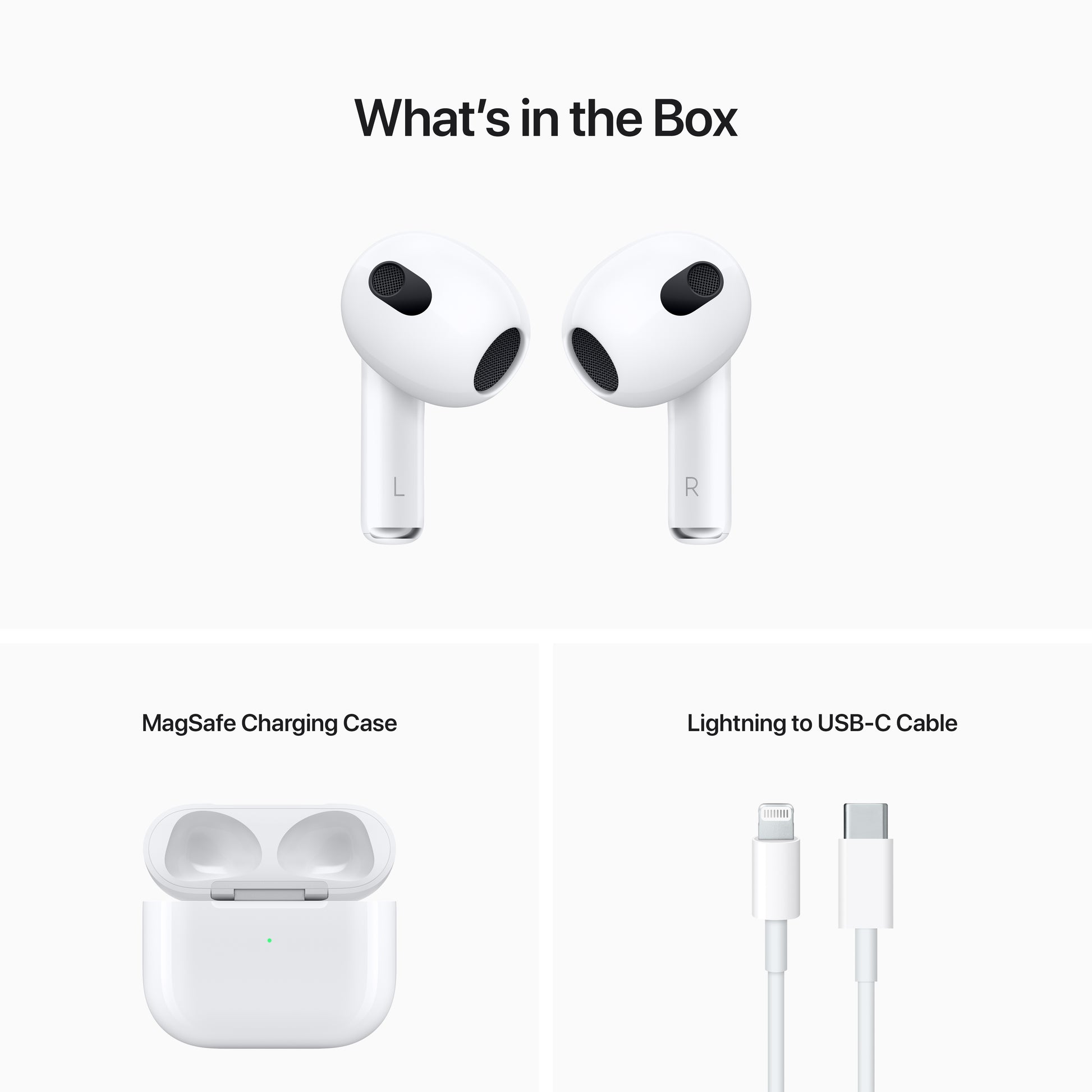 Apple AirPods | 3rd generation with MagSafe Charging Case